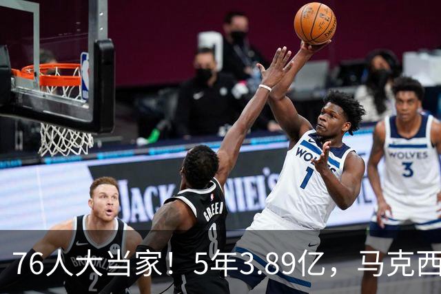 76人大当家！5年3.89亿，马克西超顶要来了？